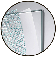 Crystal clear tempered glass