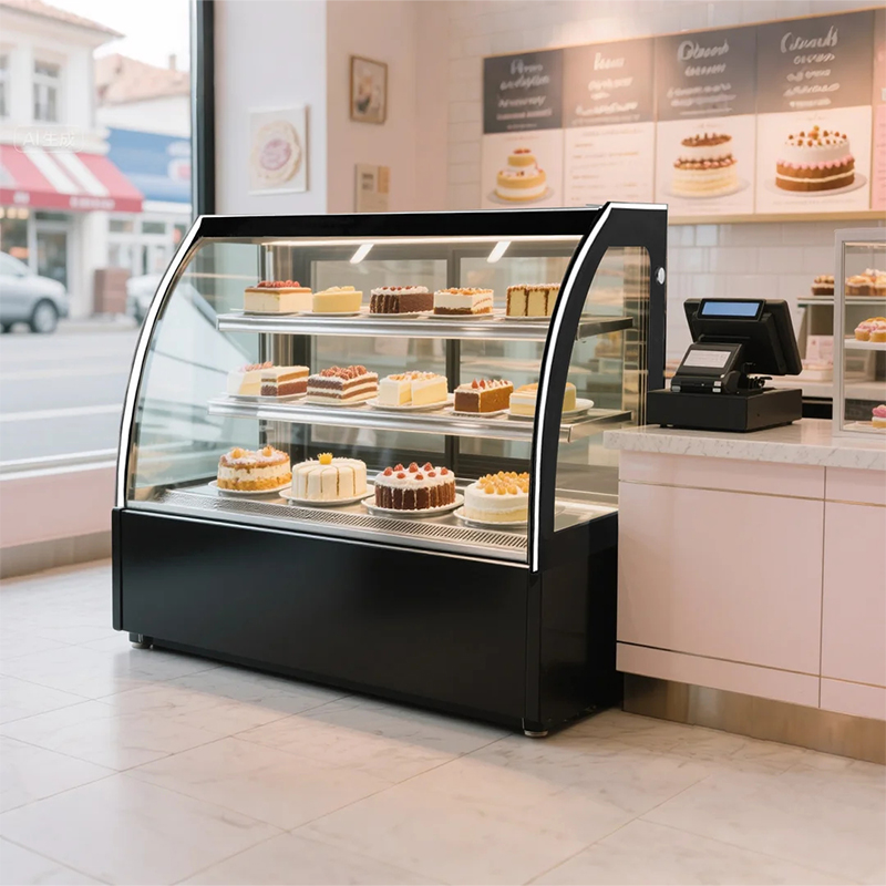 CC900S2 2 tier cake cabinet