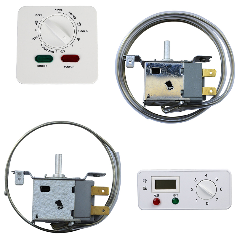 Ice cream cabinet temperature setting controller