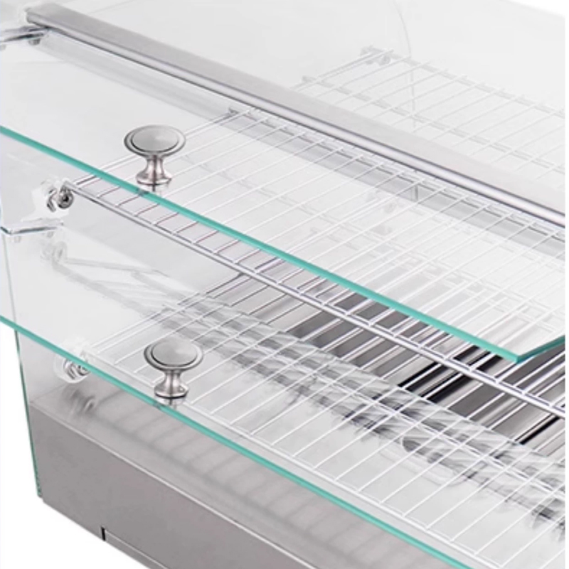 Double-layer structure diagram of glass cabinet