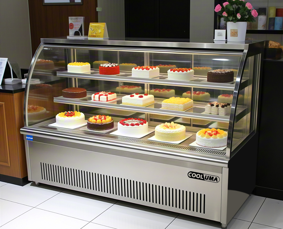 2 tier commerical cake cabinet