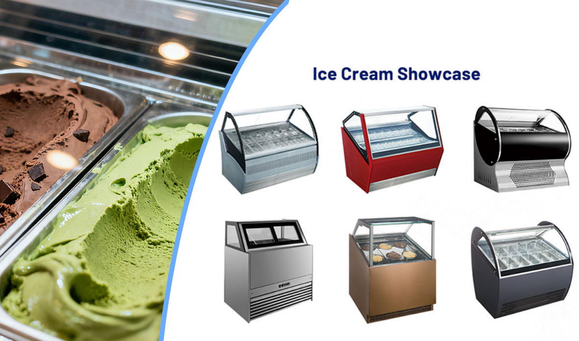 Refrigeration equipment ice cream cabinet
