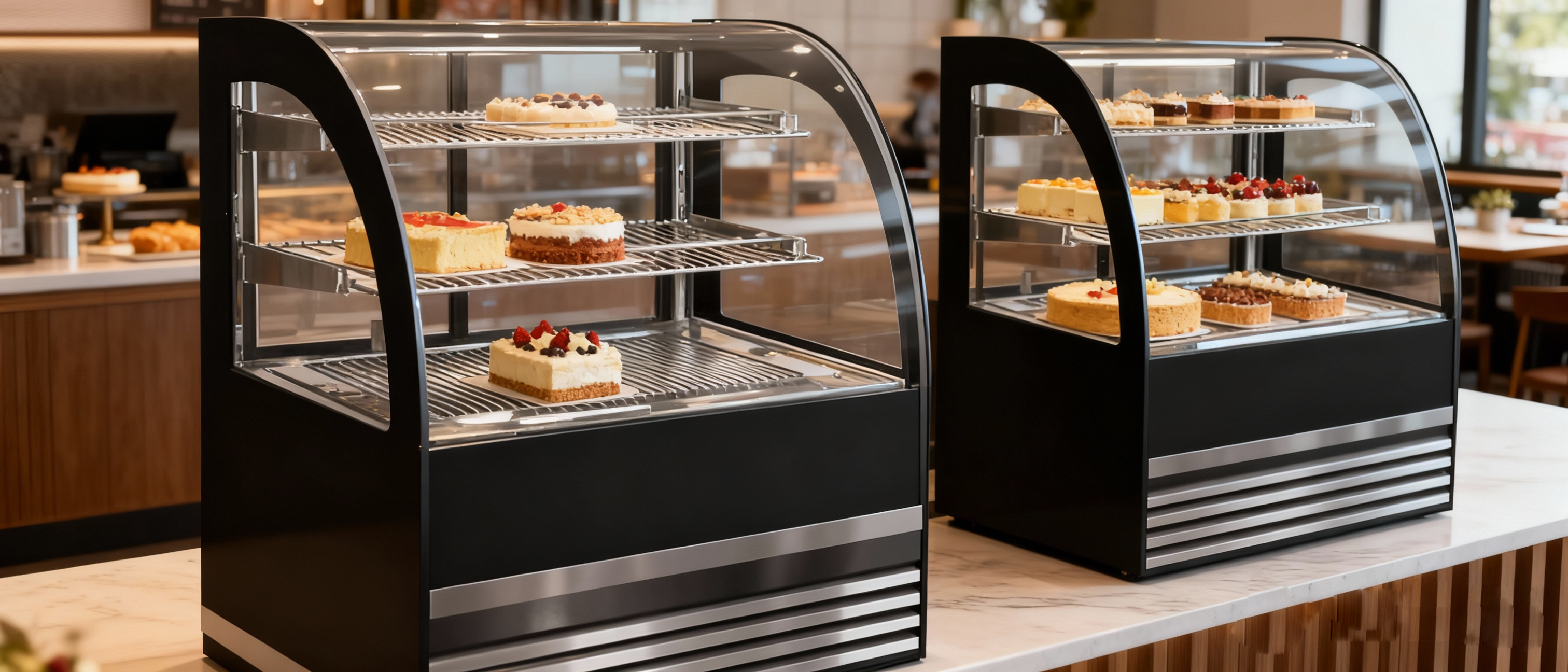 CTA Series Commercial Countertop Cake Display