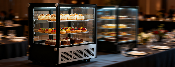 Model XF120 Commercial Tabletop Food Display Cabinet