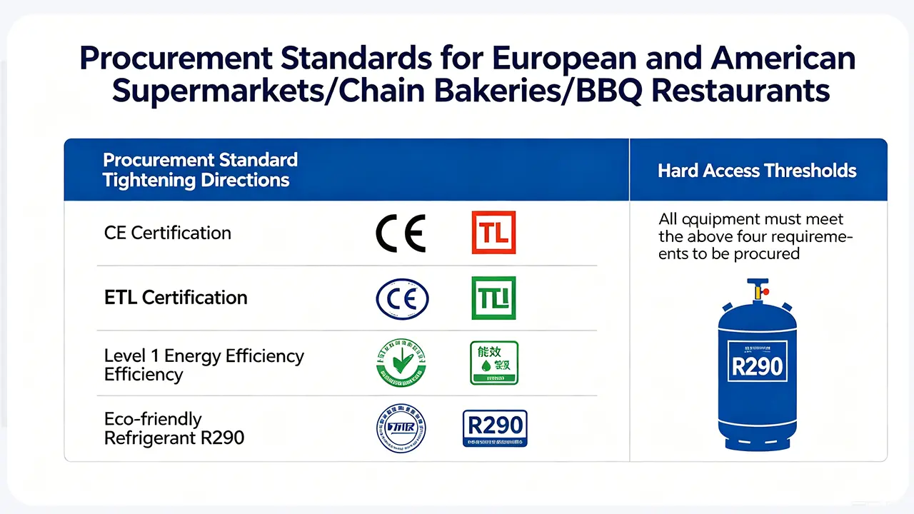 Safety Certification for Refrigerated Cabinets