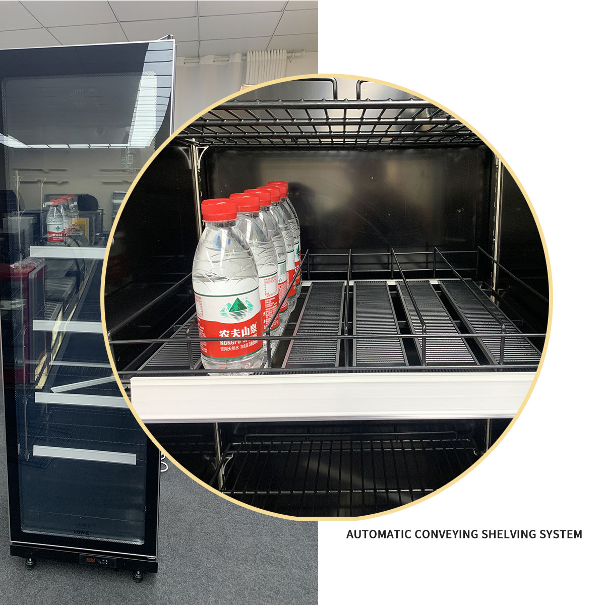 automatic conveying shelving system