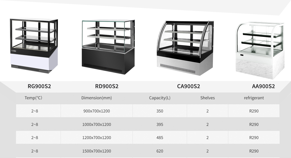 commercial display chiller use R290
