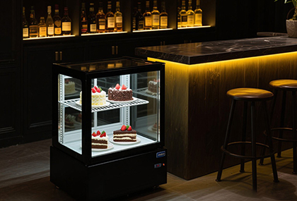 Cake display cabinet