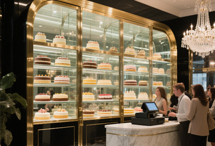 Large commerical  cake cabinet