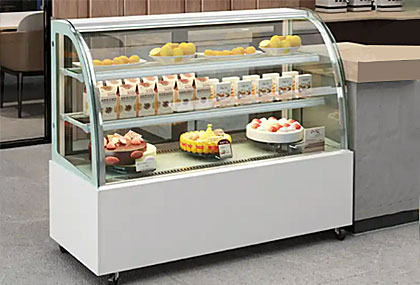 केक रेफ्रिजरेटेड कैबिनेट