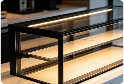 Coffee display cabinet