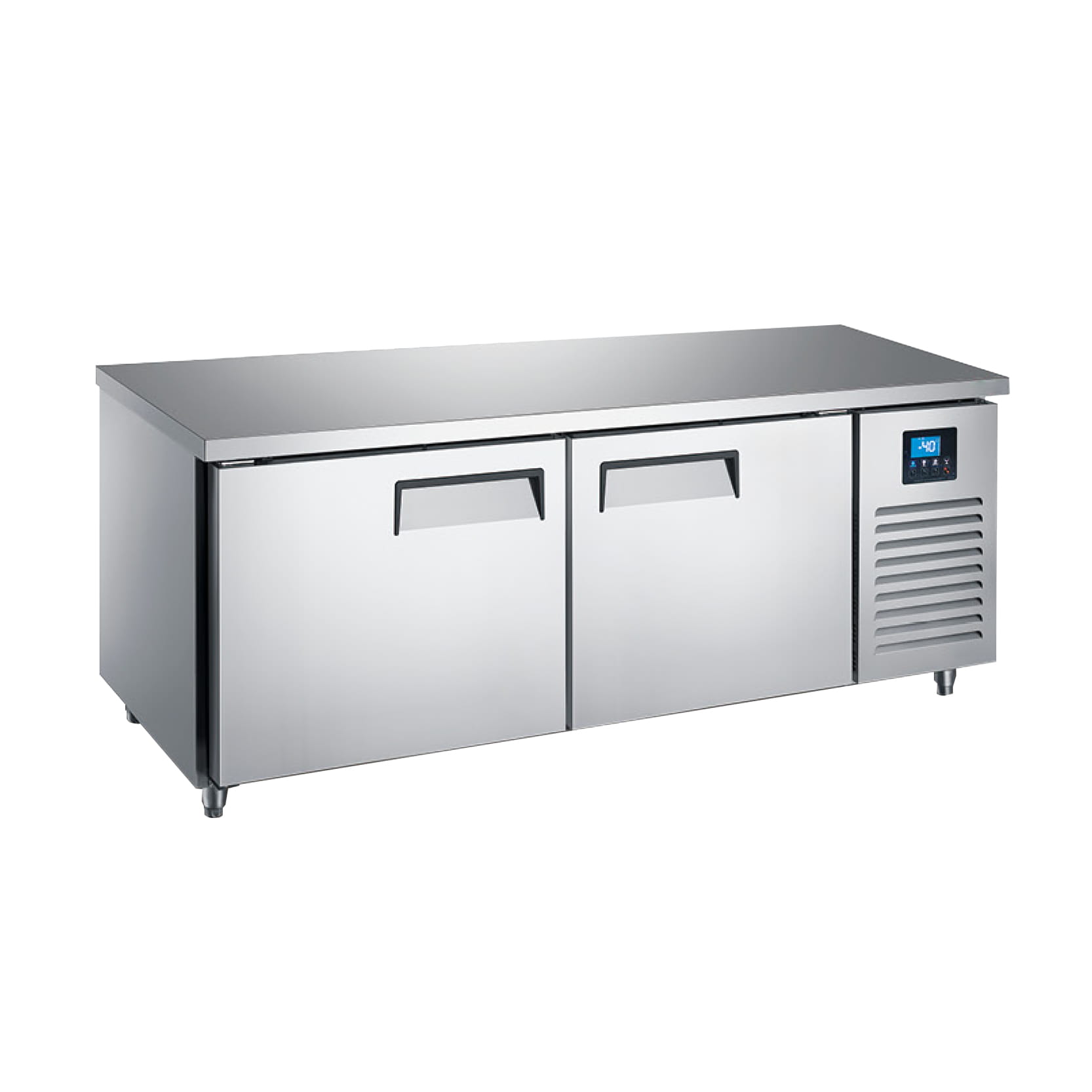 Large Under Counter Blast Freezer 300L Commercial Kitchen Bench Freezer