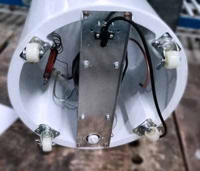 Barrel Can Cooler 4 Wheels with Stopper