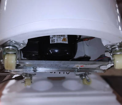 Barrel Can Cooler Compressor At Bottom