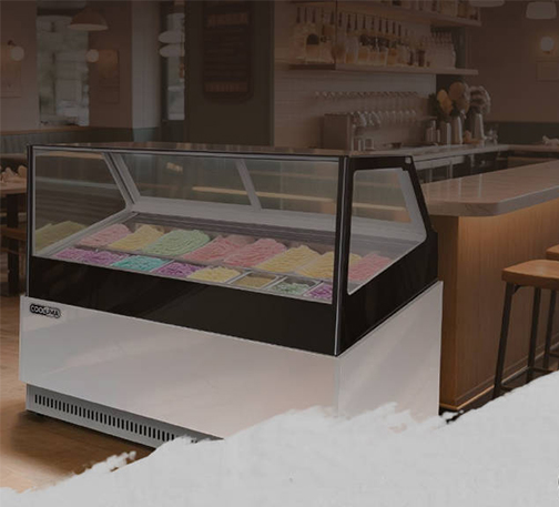 GF/GFB Series Gelato Display Freezer