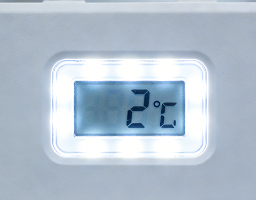 Temperature display