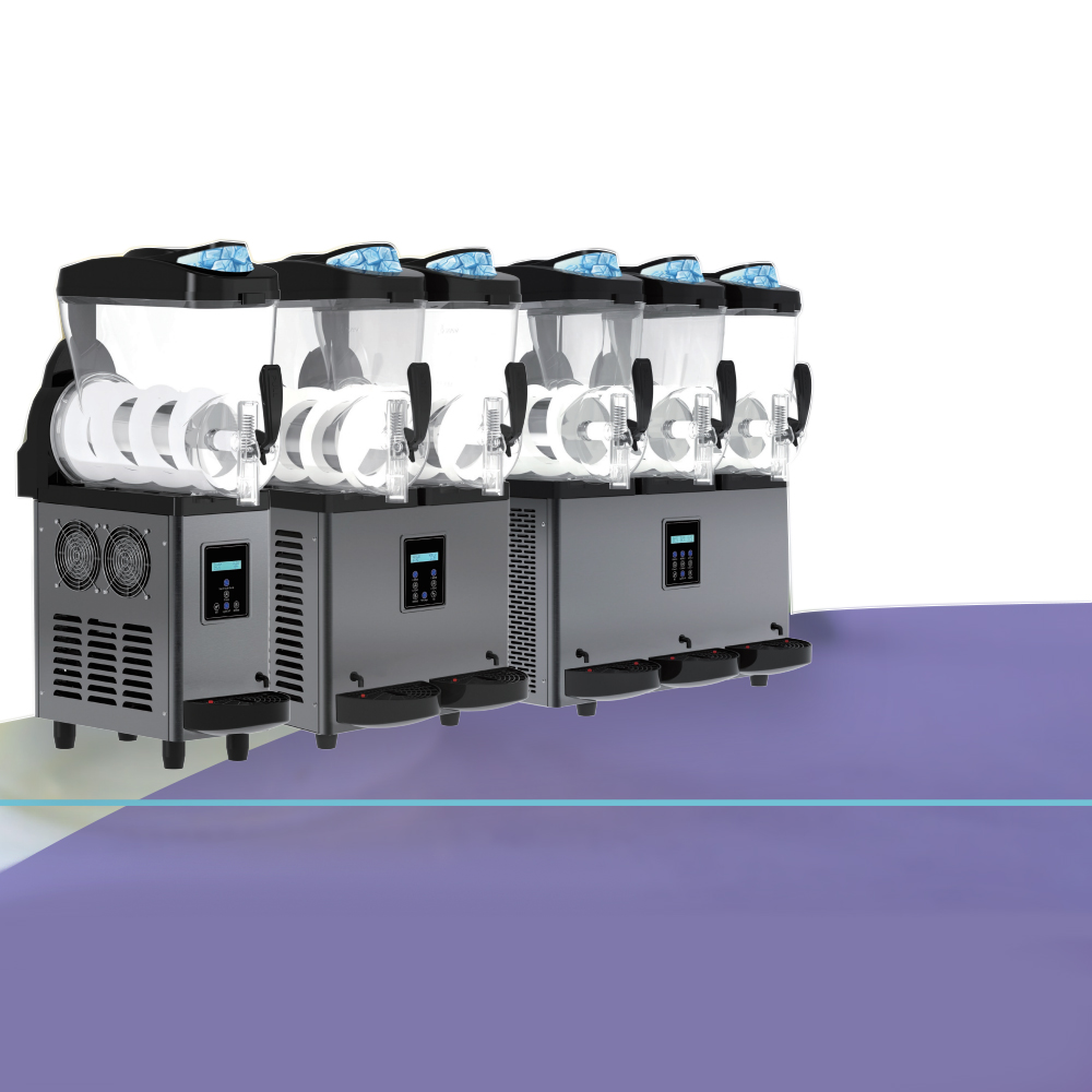 Three Beverage Dispensers