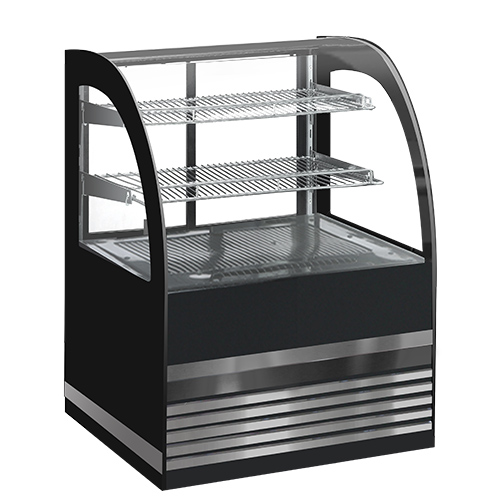 Commercial Curved Glass Food Display Cabinet CTA Series