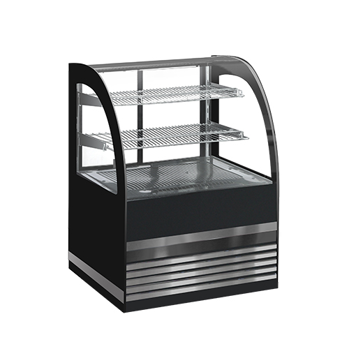 Commercial Curved Glass Food Display Cabinet CTA Series
