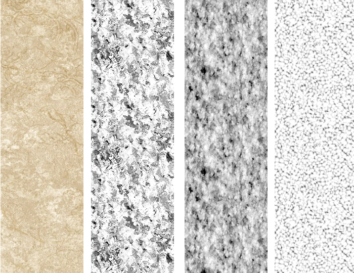 Different materials
