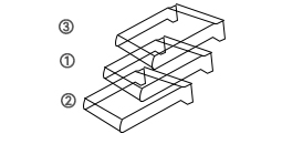 3-layer shelf