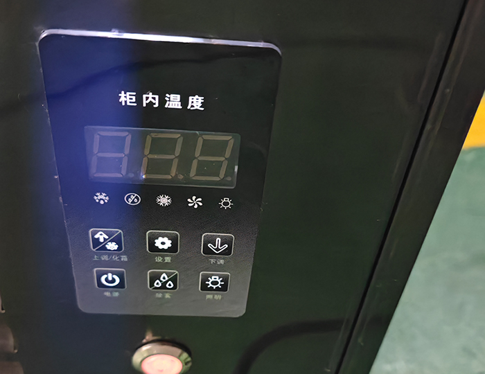 Temperature & digital display