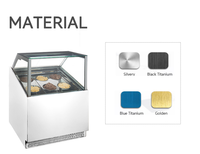 Appearance of various materials