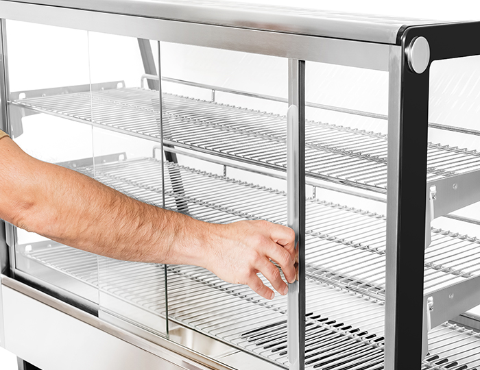 Sliding door design
