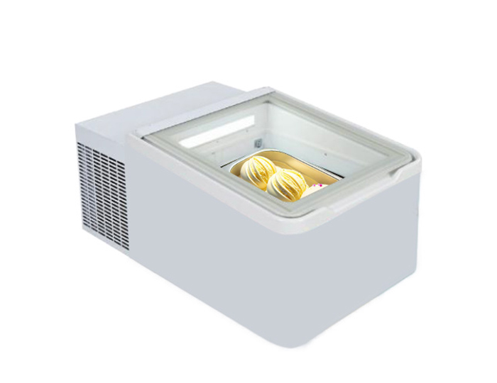 White deep refrigerator