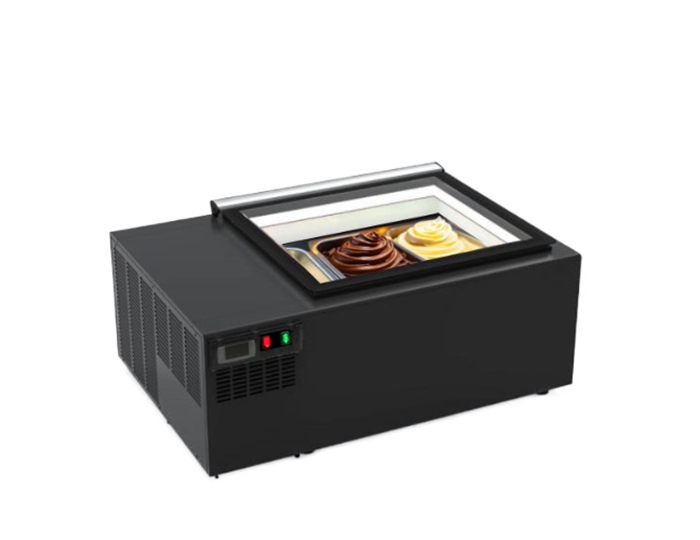 Black deep refrigerator