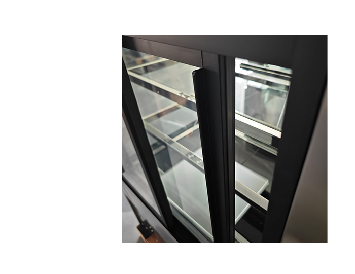 Glass sliding door