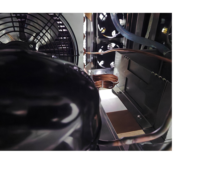 Display of heat dissipation details