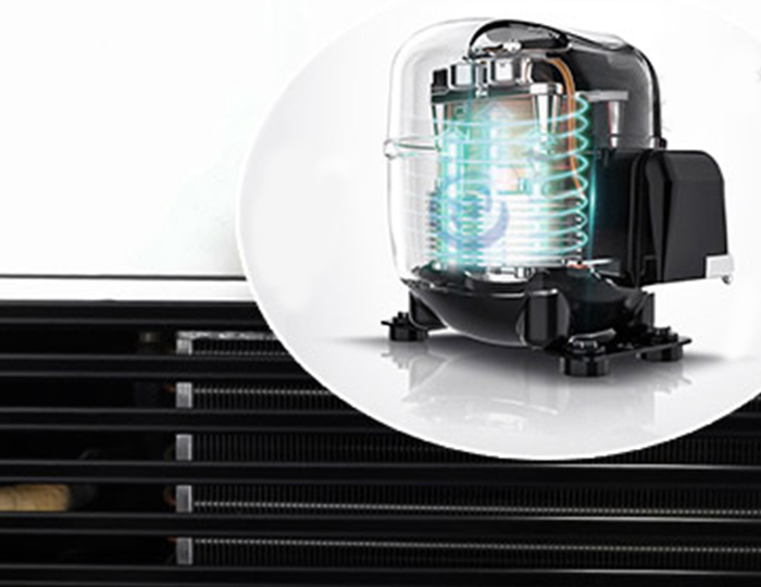 High-efficiency variable frequency compressor